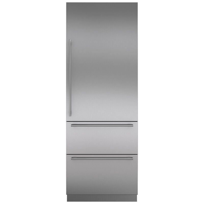 Sub-Zero Designer 30 in. 15.0 cu. ft. Built-in Smart Double-Drawers Upright Freezer with Ice-Maker & Adjustable Shelves - Custom Panel Ready, , hires