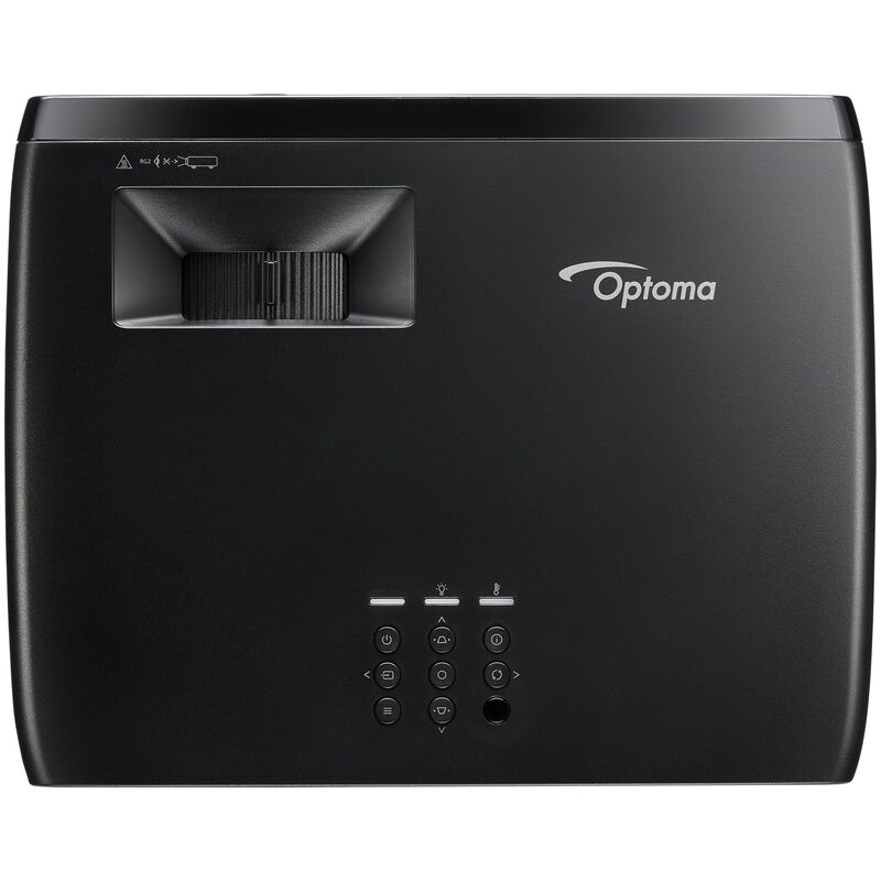 Optoma True 4K UHD 4,000 Lumens Short Throw Home Entertainment Laser Projector - Black, , hires