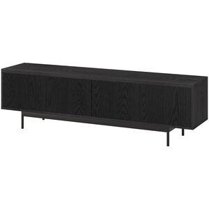 Preston & Cole Everett 70" Wide TV Stand for TVs up to 75" - Black Grain, , hires
