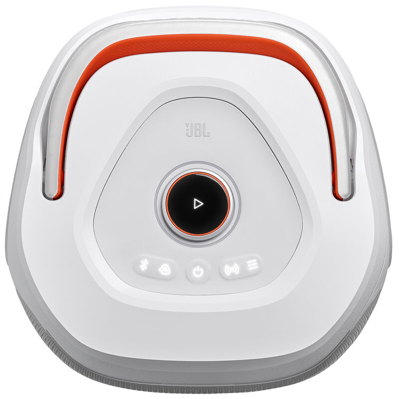 JBL PartyBox 130 Portable Party Speaker with JBL Legendary Sound, Dynamic Lightshow & Foldable Ergonomic Handle - White, , hires