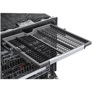 SKS 24 in. Top Control Flush-Mount Smart Dishwasher with 40 dBa Sound Level, 3rd-Rack & Dynamic Heat Dry - Stainless Steel, , hires