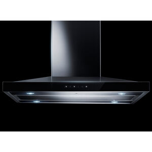 JennAir 36 in. Convertible Chimney Style Range Hood with 600 CFM, 4 Fan Speeds & 4 LED Lights - Stainless Steel, , hires