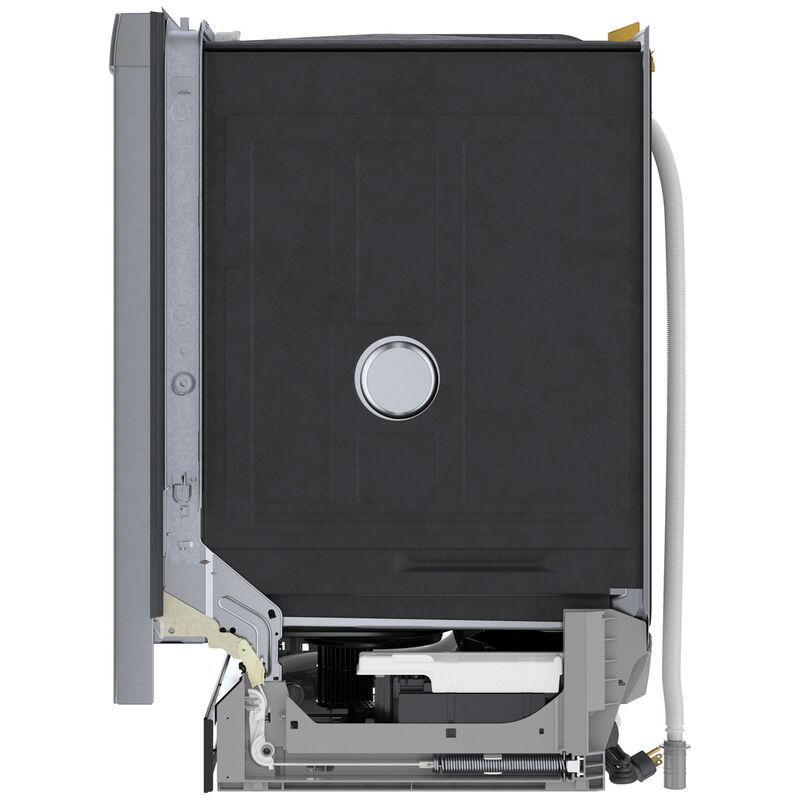 Bosch 300 Series 24 in. Top Control Smart Dishwasher with 46 dBa Sound Level, 3rd-Rack, PureDry & Pocket - Stainless Steel, Stainless Steel, hires