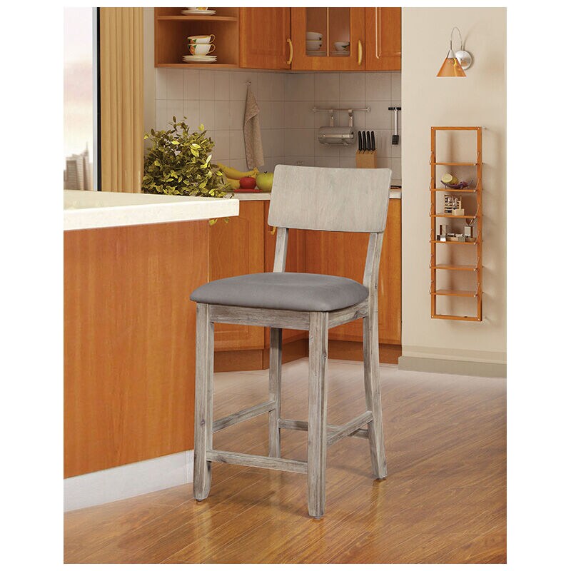 Joley Gray Wash Counter Stool, , hires