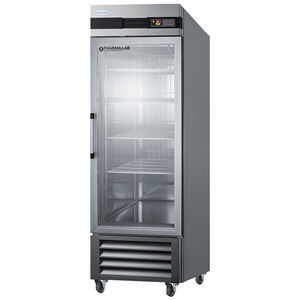 Summit 28 in. 23.0 cu. ft. Left-Hinged Freezerless Refrigerator for Pharmacy Use - Stainless Steel, , hires