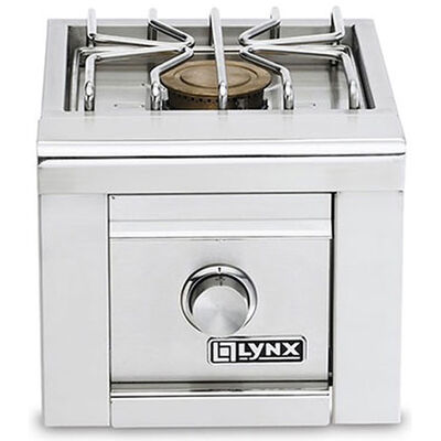 Lynx 13 in. Natural Gas Single Side Burner - Stainless Steel | LSB13NG
