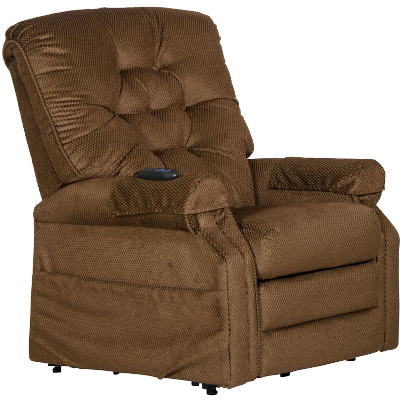 Catnapper Patriot Power Lift Full Lay-Out Recliner - Brown Sugar, Brown Sugar, hires