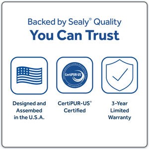 Sealy Lane Reflexion Firm Innerspring King Size Mattress, , hires