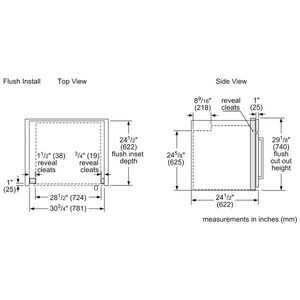 Thermador Masterpiece Series 30 in. 4.5 cu. ft. Smart Electric Single Wall Oven with True European Convection - Stainless Steel, , hires