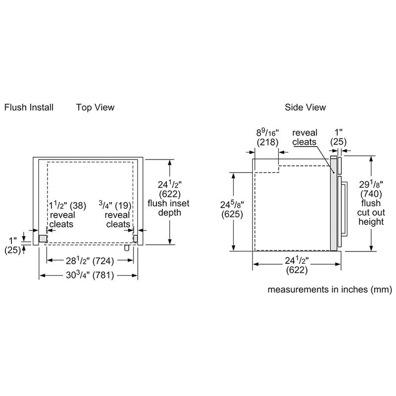 Thermador Masterpiece Series 30 in. 4.5 cu. ft. Smart Electric Single Wall Oven with True European Convection - Stainless Steel, , hires