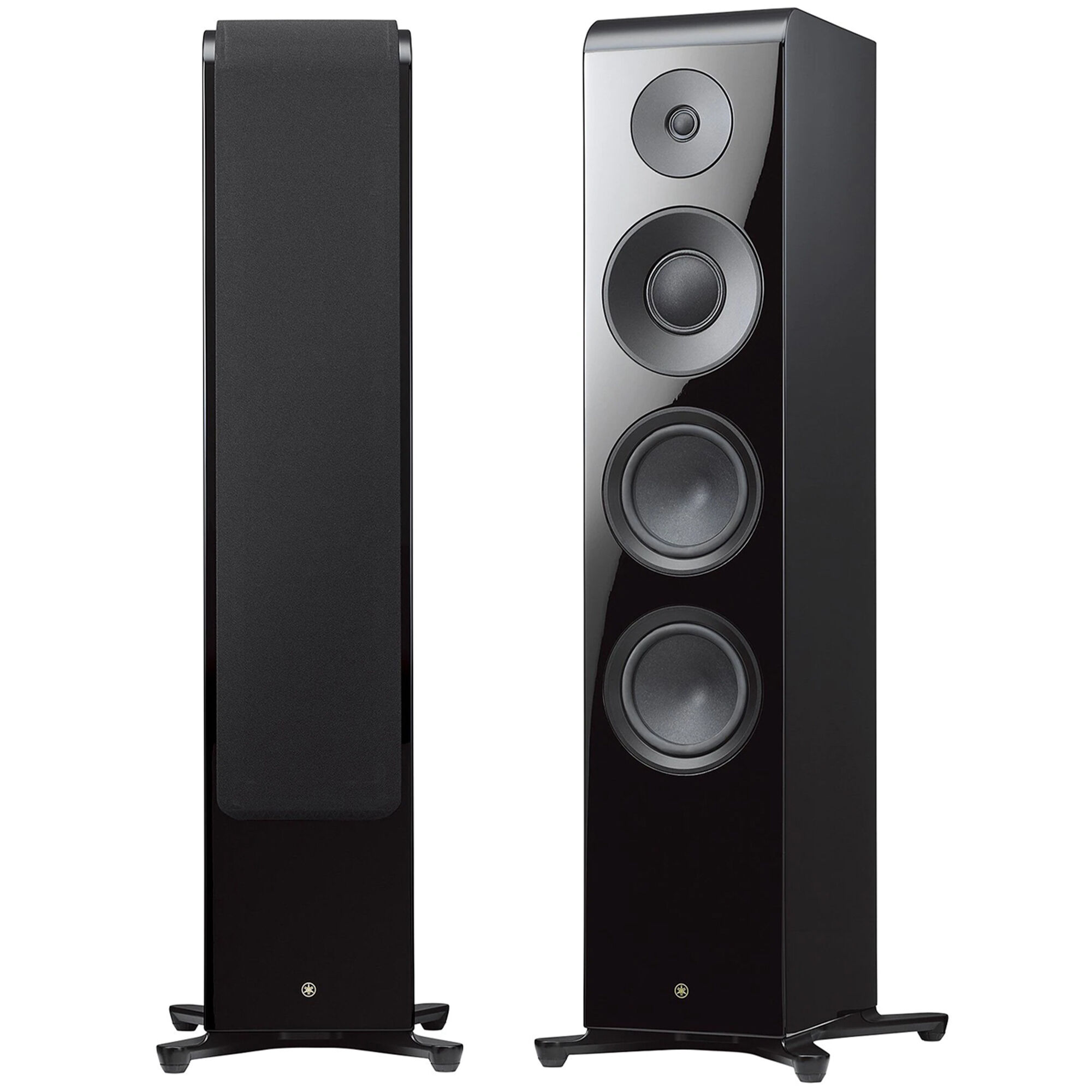 Yamaha 3-Way Floorstanding Speaker - Black | P.C. Richard & Son
