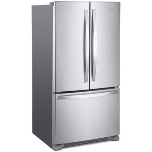 Whirlpool 36 in. 20.0 cu. ft. Counter Depth French Door Refrigerator with Internal Water Dispenser - Smudge-Proof Stainless Steel, Smudge-Proof Stainless Steel, hires