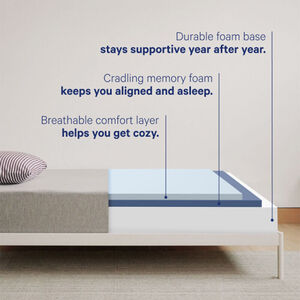 Casper The One Medium All Foam Twin Size Mattress, , hires