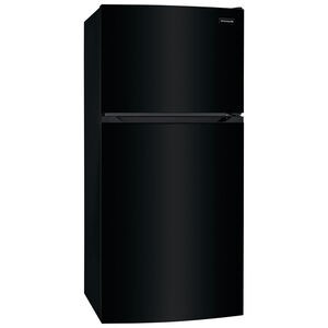 Frigidaire 28 in. 13.9 cu. ft. Counter Depth Top Freezer Refrigerator - Black, Black, hires