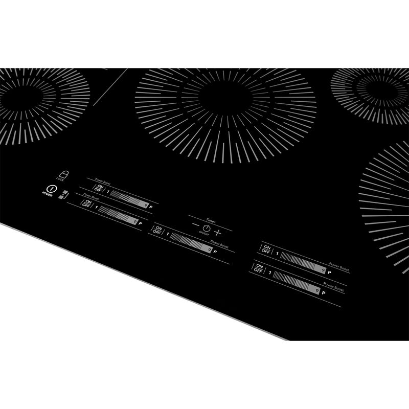 Frigidaire 36 in. 5-Burner Induction Cooktop with Simmer Burner & Power Burner - Black, , hires