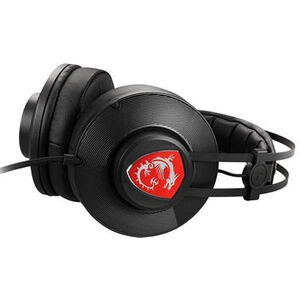 MSI H991 Wired PC Gaming Headset, Built-in Microphone, Noise Cancellation, in-Line Control, Ergonimic Design, Adjustable Headband, PC, PS4, PS5, XboxOne,Switch, Notebook/PC/Mobile, , hires