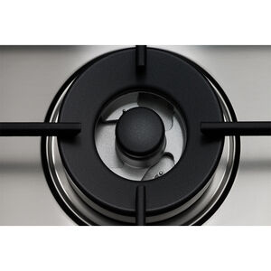 Bertazzoni Professional Series 36 in. 5-Burner Natural Gas Cooktop with Simmer Burner & Power Burner - Stainless Steel, , hires