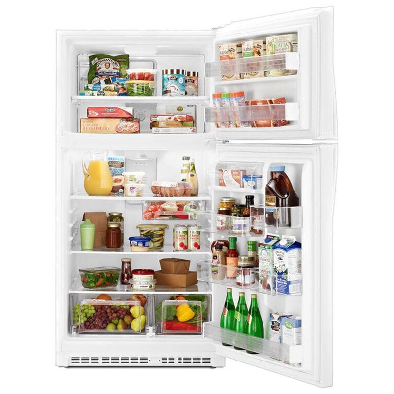 Whirlpool 33 in. 21.3 cu. ft. Top Freezer Refrigerator - White, White, hires