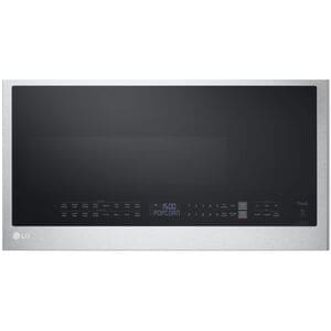 LG 30 in. 1.7 cu. ft. 950W Smart Over-the-Range Microwave with 300 CFM, Convection & Sensor Cooking - PrintProof Stainless Steel, PrintProof Stainless Steel, hires