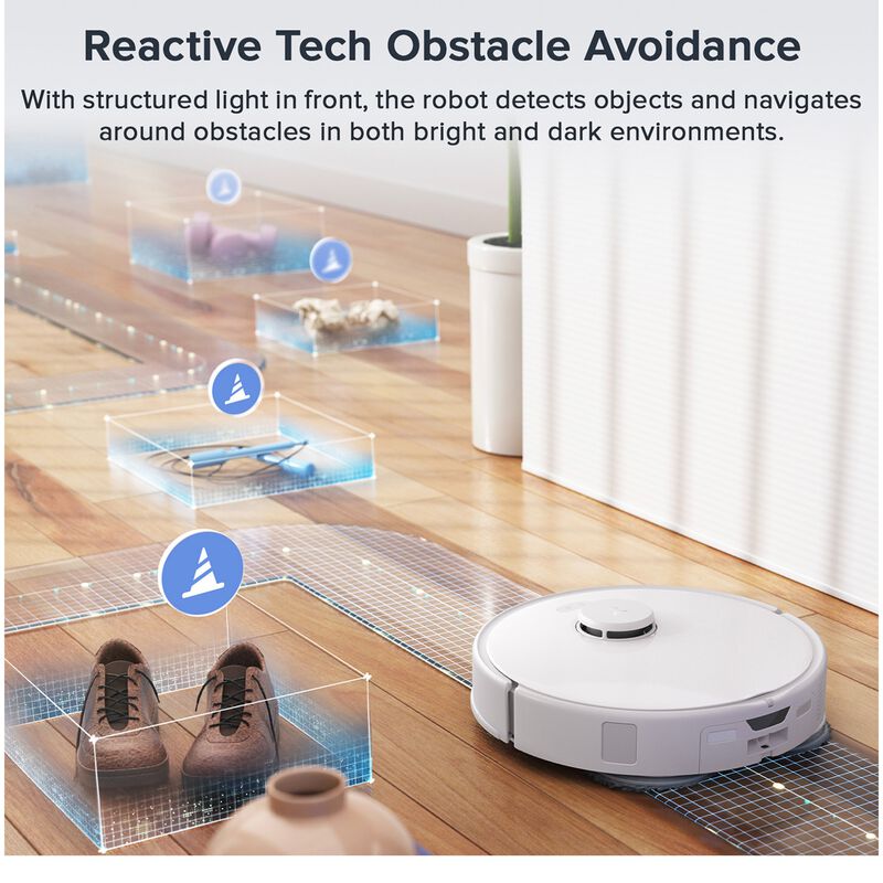 Roborock Qrevo Curv 5A1 Wi-Fi Connected Auto-Empty Pet Robotic Vacuum/Mop Combo with Voice Control & Cleaning Station, , hires