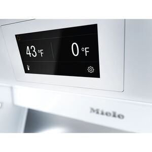 Miele 36 in. Left-Hinged Built-In 19.6 cu. ft. Smart Bottom Freezer Refrigerator - Custom Panel Ready, , hires