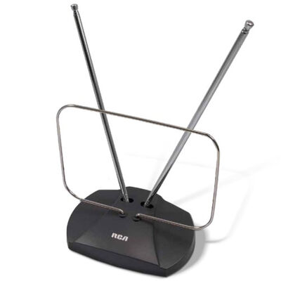 RCA Indoor FM and HDTV Antenna - Black | ANT111E