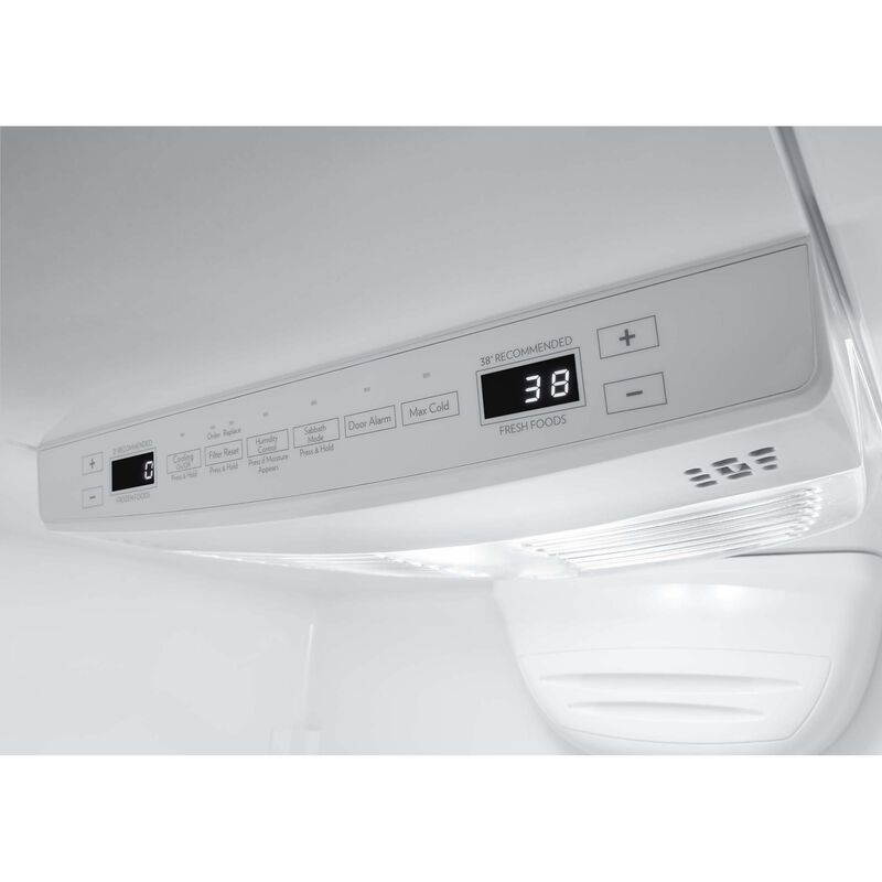 JennAir Rise 36 in. 21.9 cu. ft. Counter Depth French Door Refrigerator with Internal Water Dispenser - Stainless Steel, , hires