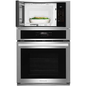 Frigidaire 27 in. 5.4 cu. ft. Electric Microwave/Wall Oven Combo with Standard Convection & Sensor Cooking - Stainless Steel, , hires