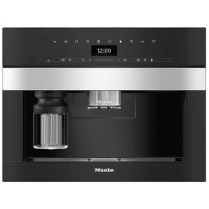 Miele 24 in. Built-In Coffee Machine with Patented Cup Sensor for Perfect Coffee - Clean Touch Steel, , hires