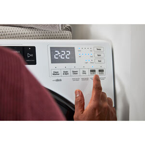 Whirlpool 27 in. 4.5 cu. ft. Electric All-in-One Front Load Washer-Dryer Combo with 1 Dryer Program & Wrinkle Care - White, , hires
