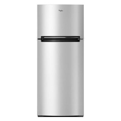 Whirlpool 28 in. 18 cu. ft. Top Freezer Refrigerator - Stainless Steel | WRT518SZFM