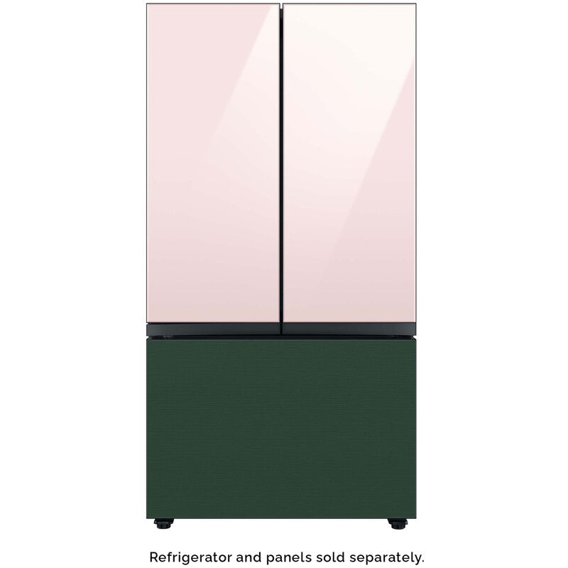 Samsung BESPOKE 3-Door French Door Top Panel for Refrigerators - Pink Glass, , hires