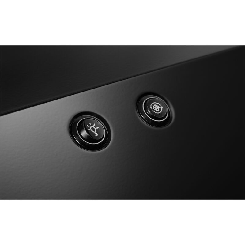 Whirlpool 30 in. Convertible Standard Style Range Hood with 270 CFM, 2 Fan Speeds & 1 LED Light - Black, , hires