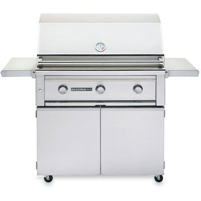 Sedona by Lynx 36 in. 3-Burner Liquid Propane Gas Grill with Rotisserie & Sear Burner - Stainless Steel | L600PSFRLP