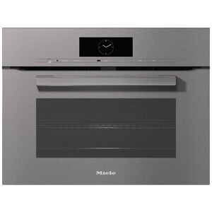 Miele VitroLine Series 24 in. 1.5 cu. ft. Electric Smart Wall Oven with Standard Convection - Graphite Gray, , hires