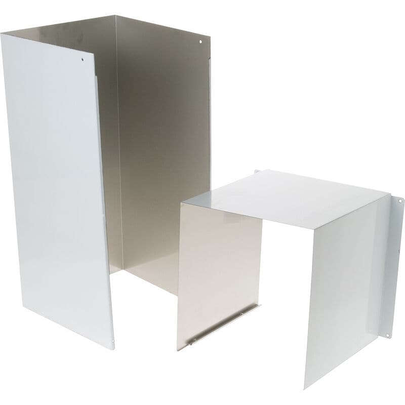 Cafe 10" Duct Cover Extension for Range Hood - Stainless Steel, , hires