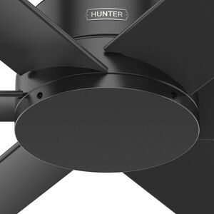 Hunter Kennicott 52 In. Indoor /Outdoor Ceiling Fan with Wall Control - Matte Black, , hires