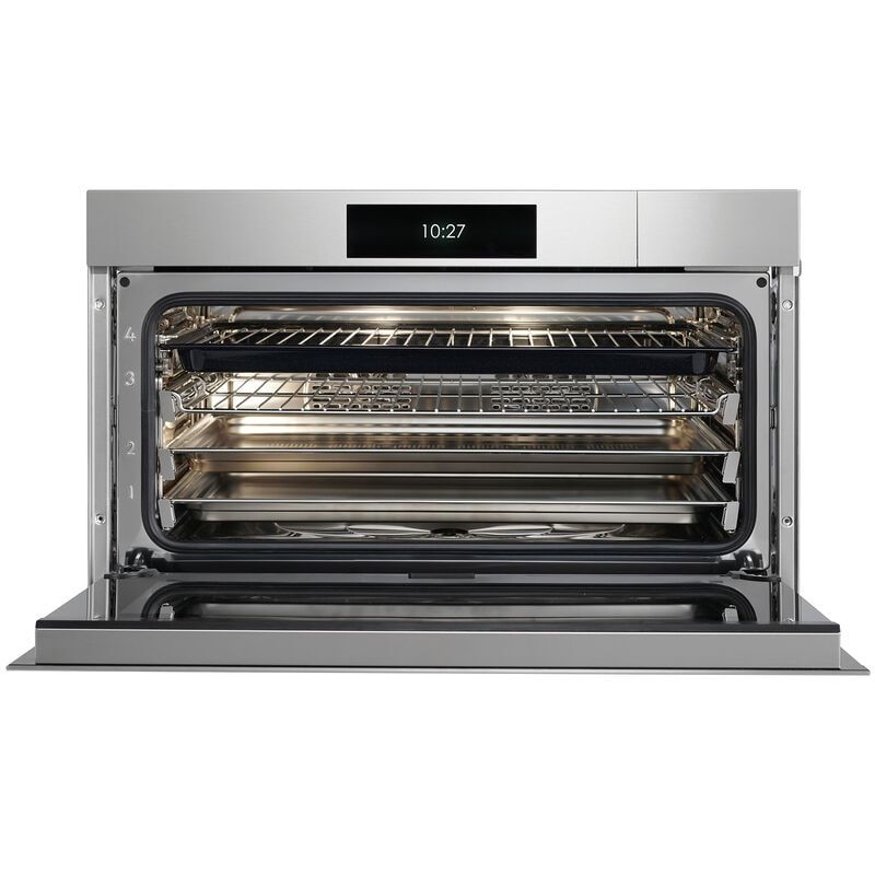 Wolf M Series 30 in. 2.4 cu. ft. Steam Electric Single Wall Oven with Dual Convection - Stainless Steel, , hires