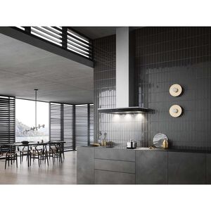 Miele 36 in. Standard Style Range Hood with 4 Speed Settings, Convertible Venting & 3 LED Lights - Stainless Steel, , hires