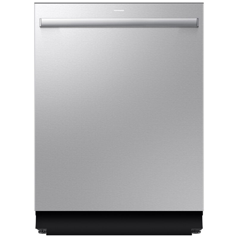 Samsung Bespoke 24 in. Top Control Flush-Mount Smart Dishwasher with 38 dBA Sound Level, 3rd-Rack & Smart Dry with AutoRelease Door Drying - Fingerprint Resistant Stainless Steel, , hires