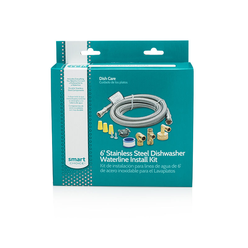 Smart Choice 6ft. Dishwasher Waterline Install Kit, , hires