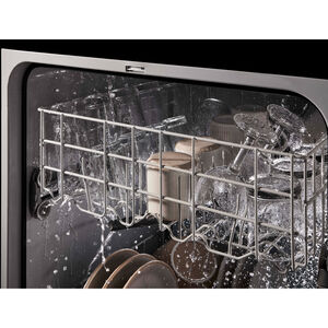 Whirlpool 24 in. Front Control Dishwasher with 57 dBa Sound Level & Pocket - Biscuit, Biscuit, hires