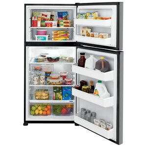 Frigidaire 30 in. 18.3 cu. ft. Garage Ready Top Freezer Refrigerator - Stainless Steel, Stainless Steel, hires