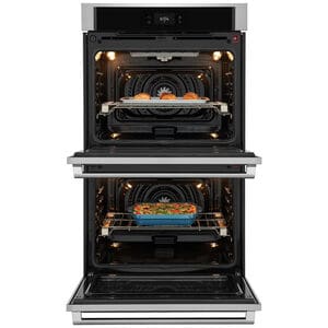 Electrolux 30 in. 10.6 cu. ft. Smart Top Control SteamElectric Double Wall Oven with Standard Convection - Stainless Steel, , hires