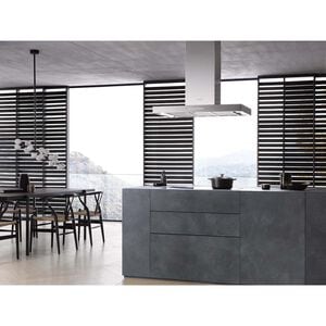 Miele 36 in. Convertible Chimney Style Range Hood with 625 CFM, 3 Fan Speeds & 4 LED Lights - Stainless Steel, , hires