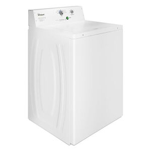 Whirlpool 27 in. 3.3 cu. ft. Commercial Top Load Washer with Agitator - White, , hires