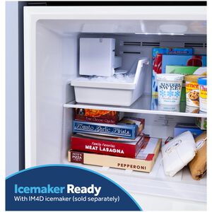 GE 30 in. 21.0 cu. ft. Garage-Ready Top Freezer Refrigerator - White, White, hires