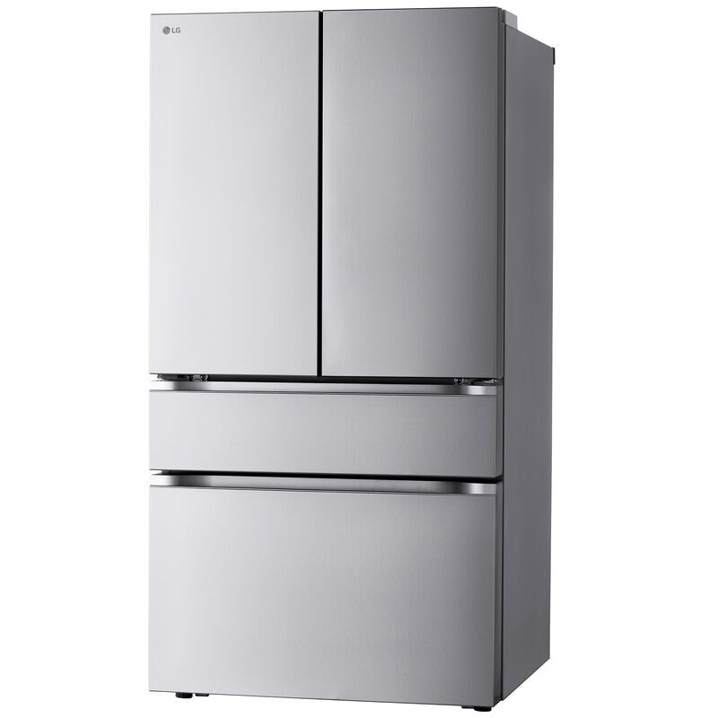 LG 36 in. 25.5 cu. ft. Smart Counter Depth 4-Door French Door Refrigerator with Internal Water Dispenser - PrintProof Stainless Steel, , hires