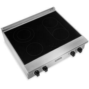 Viking 5 Series 30 in. 4-Burner Electric Rangetop with Simmer Burner & Power Burner - Stainless Steel, , hires