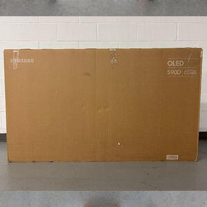 Samsung - 65" Class S90D Series OLED 4K UHD Smart Tizen TV (Open Box Good Condition), , hires